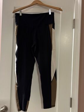 Champion Black Activewear Leggings with Logo Tag